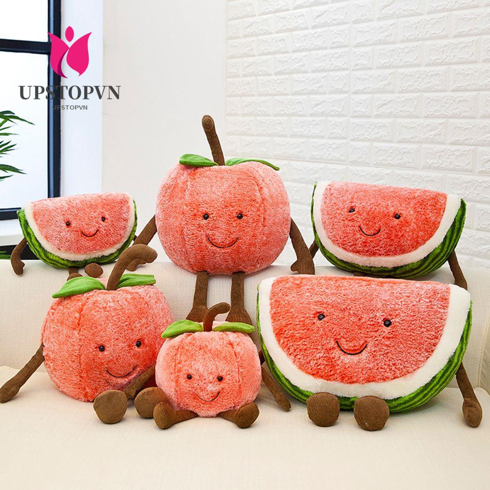 UPSTOP Gối Nhồi Bông Hình Miếng Dưa Hấu Dễ Thương 30cm