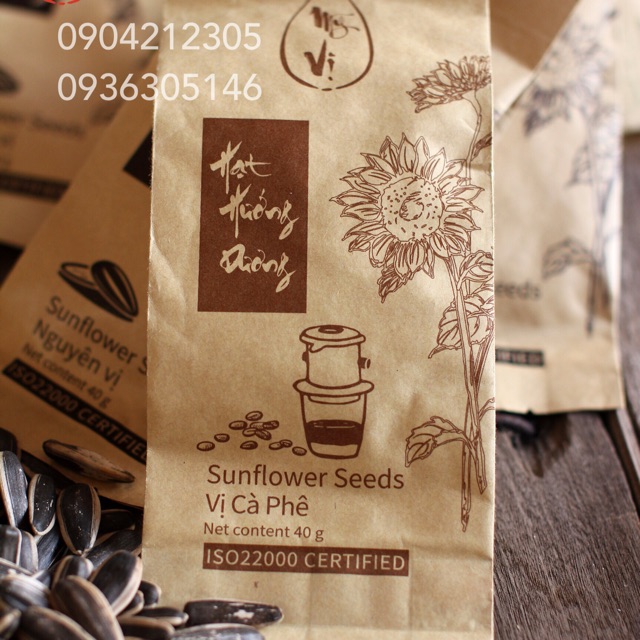 HƯỚNG DƯƠNG MĨ VỊ ( vị cà phê ) 40g