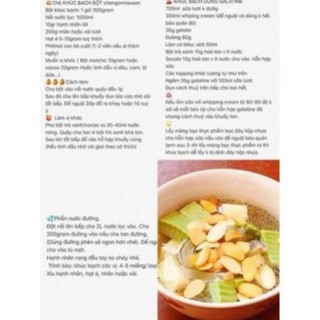 Bột làm khúc bạch