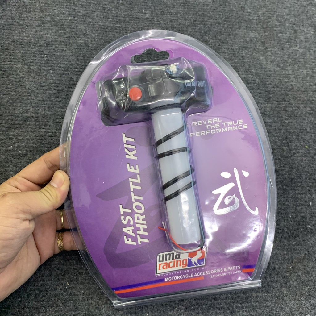 Cùm Tăng Uma 1.1 Kèm theo dây ga full hộp đầy đủ cho các dòng xe wave dream si ex winer vairo ab cub satria