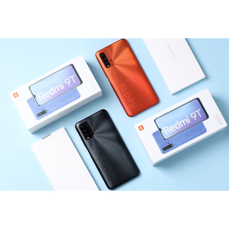 Điện thoại Xiaomi Redmi 9T - Hàng mới 100% 8GB/128gb Pin Trâu siêu khủng có sạc nhanh Full Box đủ Phụ Kiện Xịn đẹp