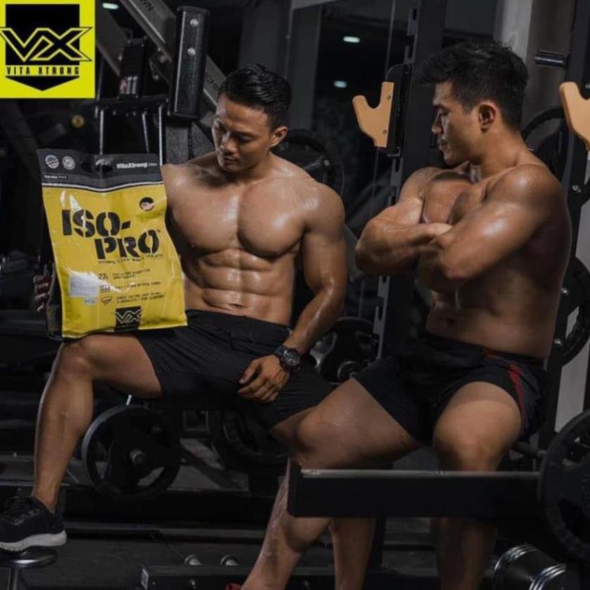 [GIÁ TỐT NHẤT] VITAXTRONG ISO PRO 2LBS | Sữa Tăng Cơ 100% Hydrolyzed Whey Isolate (0.9Kg)