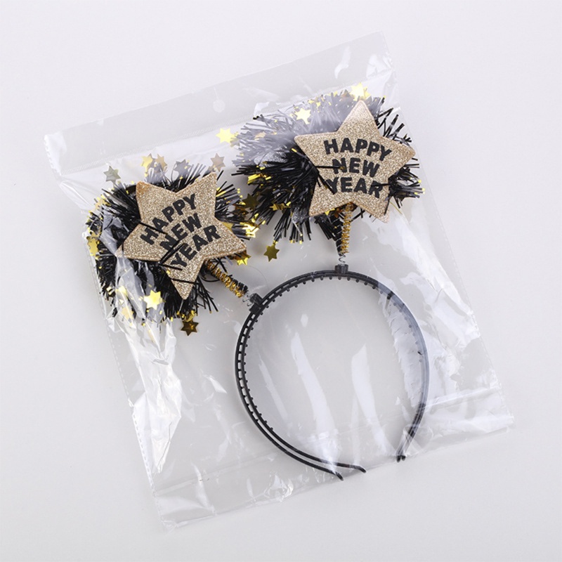 Băng Đô Hình Ngôi Sao Năm Mới Dùng Làm Đạo Cụ Chụp Ảnh