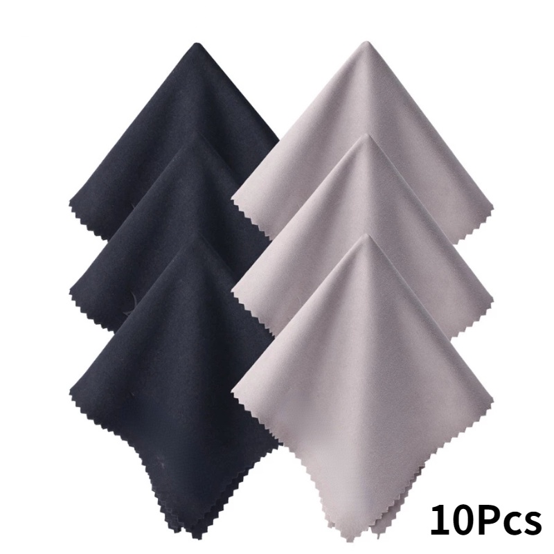 Bộ 10 cái khăn lau màn hình máy tính mắt kiếng 14*14cm