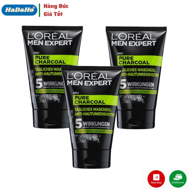 Sữa rửa mặt Loreal MEN Expert 5in1 ngăn ngừa mụn 100ml