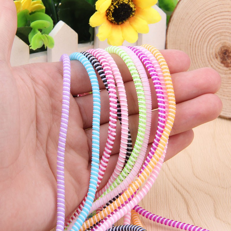 Set 10 Dây Quấn Bảo Vệ Cáp Sạc Điện Thoại Chuyên Dụng