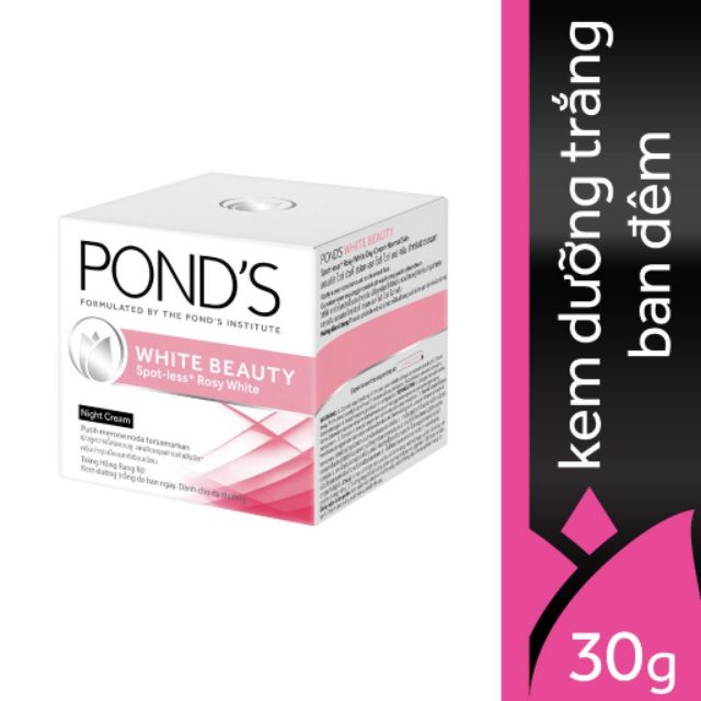 Pond's. Kem dưỡng trắng pond's ban đêm, ban ngày