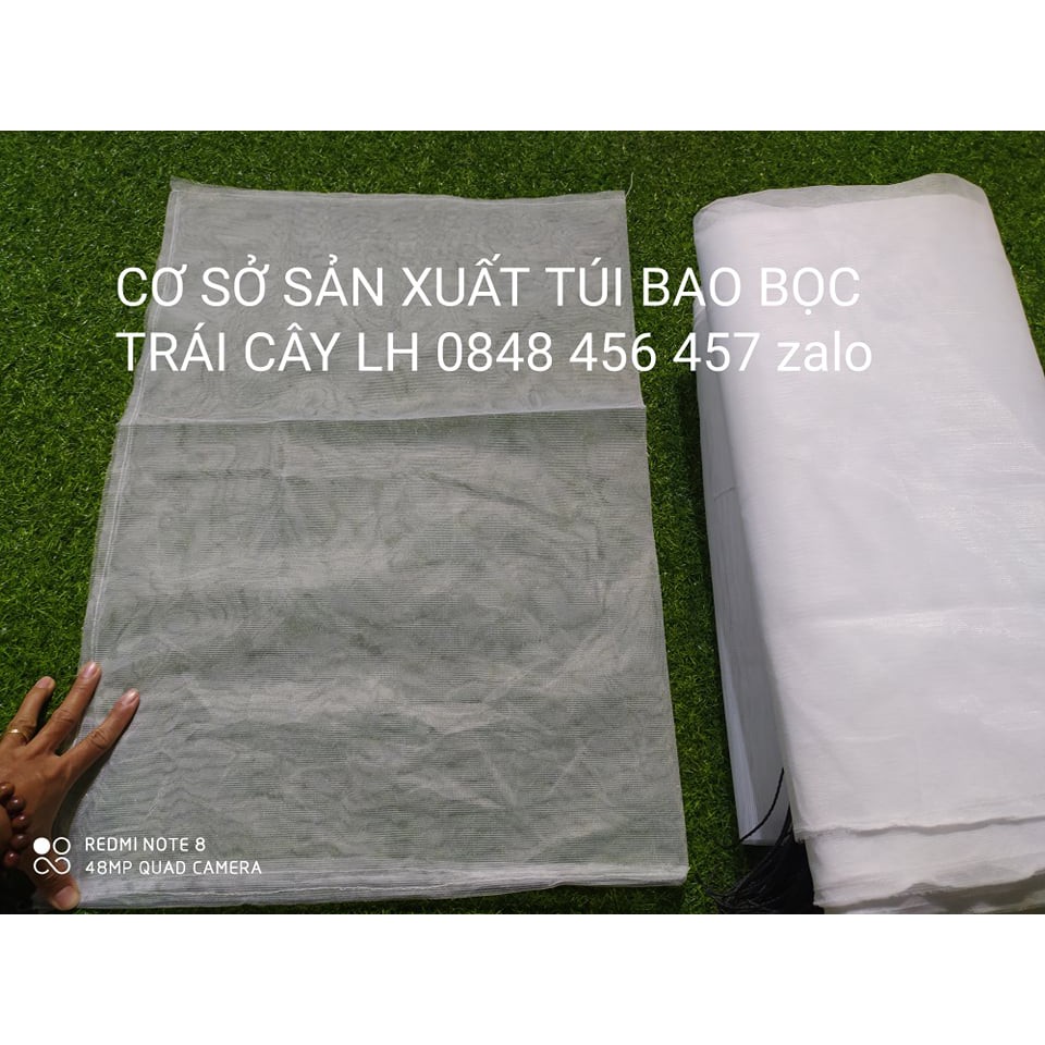 [50*70cm] 100 CÁI TÚI LƯỚI DÀY 2 LỚP BAO BỌC MÍT THÁI KÍCH THƯỚC 50*70