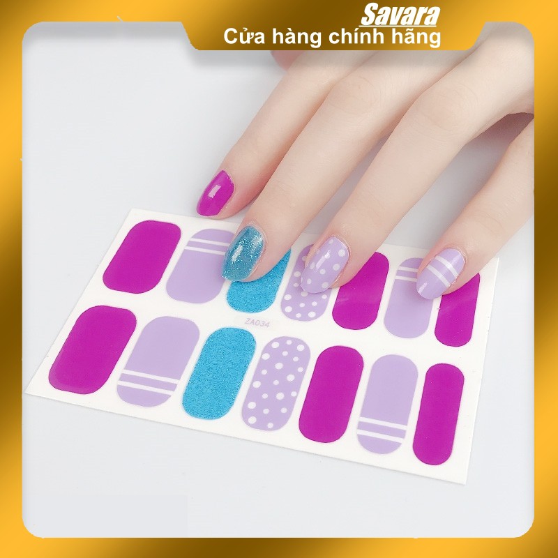 Hình dán móng 14 miếng Z/A034
