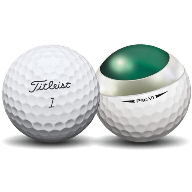 BÓNG GOLF CŨ CHÍNH HÃNG TITLEIST PRV1 CẤU TẠO 4 LỚP - GIÁ TỐT