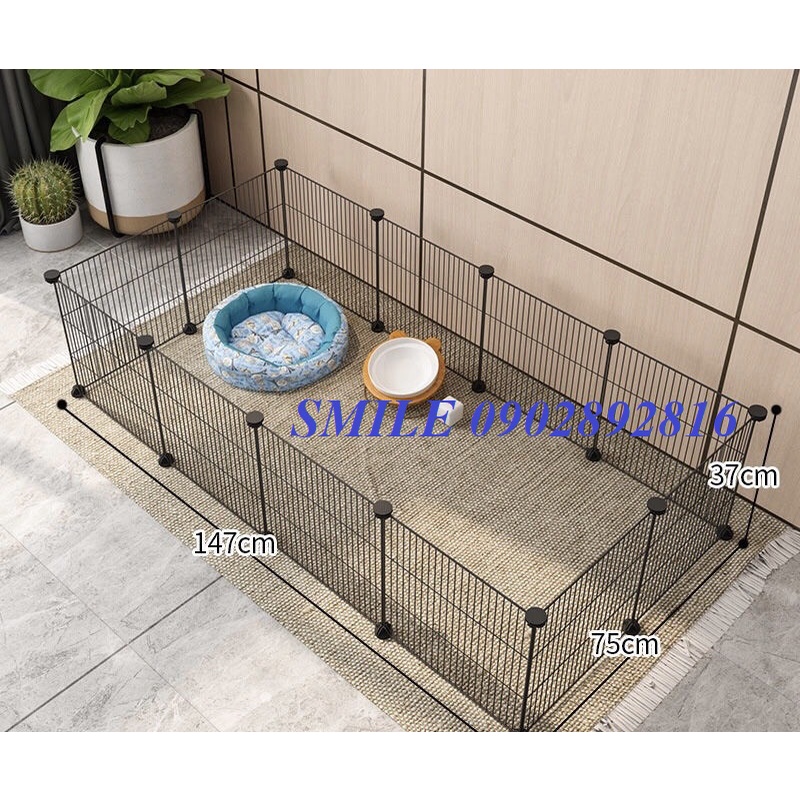 {HÀNG MỚI VỀ} Combo Chuồng quây lưới chó mèo lắp ghép đa dạng mẫu
