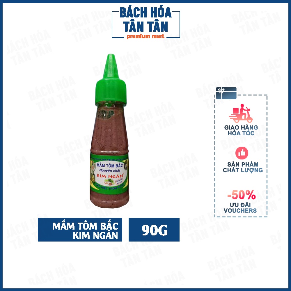 Mắm tôm Bắc Kim Ngân nguyên chất thơm ngon, chai nhỏ 90g