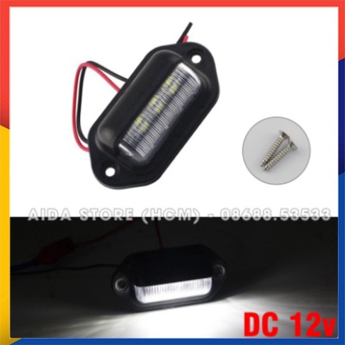 Đèn LED chiếu hắt, chiếu cốp, sườn,  đuôi biển số, nội thất xe máy, ô tô - DC 12v
