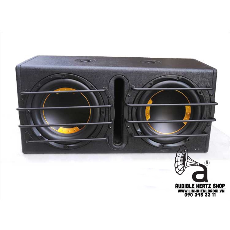 Ê căng, màng bảo vệ loa bằng sắt cho loa bass 30, 40cm