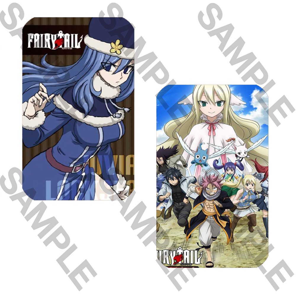 Ảnh card bo góc in hình HỘI PHÁP SƯ FAIRY TAIL TÊN ver thẻ bo viền 5*8cm anime chibi sưu tập