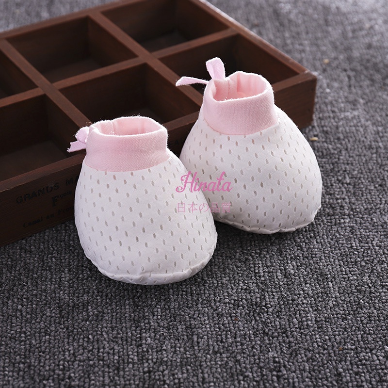 Set 5 đôi bao chân thoáng khí cho trẻ sơ sinh HINATA - Giảm tình trạng bí bách khiến bé chảy mồ hôi chân V14