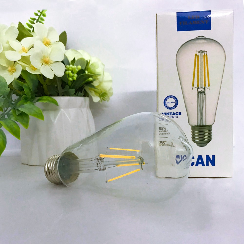 Bóng đèn LED EDISON ST64 VINTAGE nhiều loại dùng dimmer điều chỉnh - 4w/6w | BigBuy360 - bigbuy360.vn