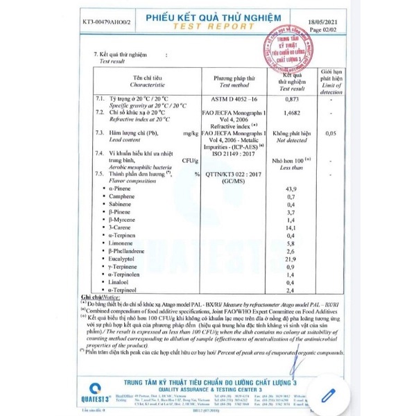 Tinh Dầu Tràm Huế Nguyên Chất, Sản Phẩm Tinh Dầu Tràm 100% Tự Nhiên Lọ 100ml