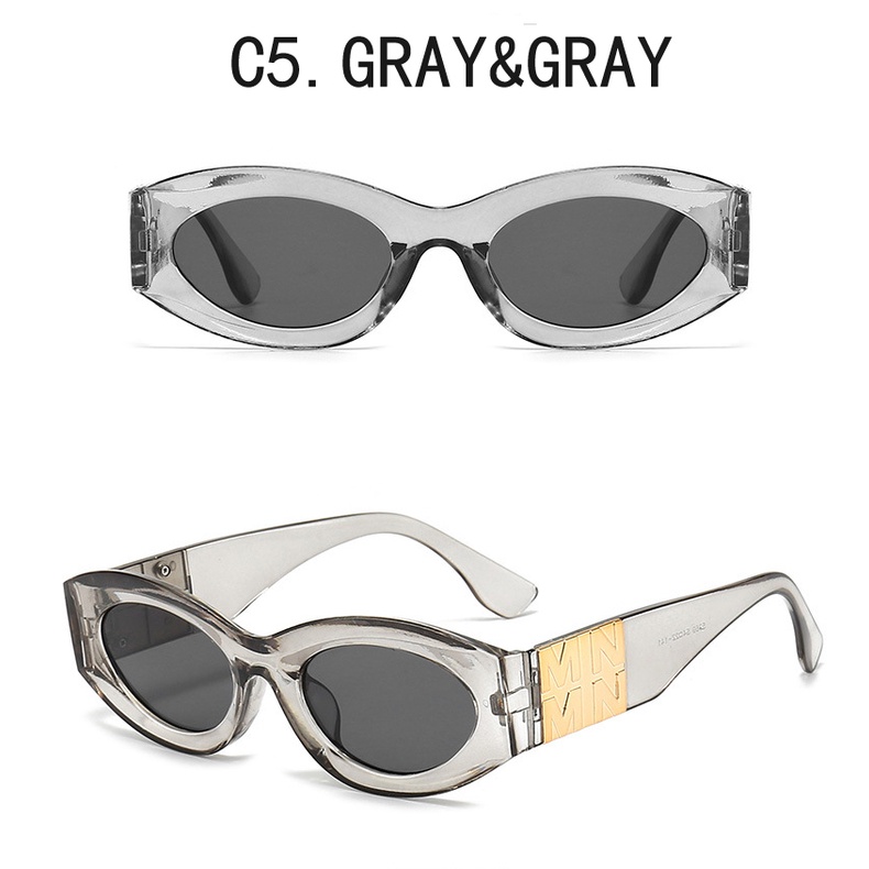 Kính Mát Gọng Vuông Nhỏ Thời Trang Vintage Dành Cho Nam