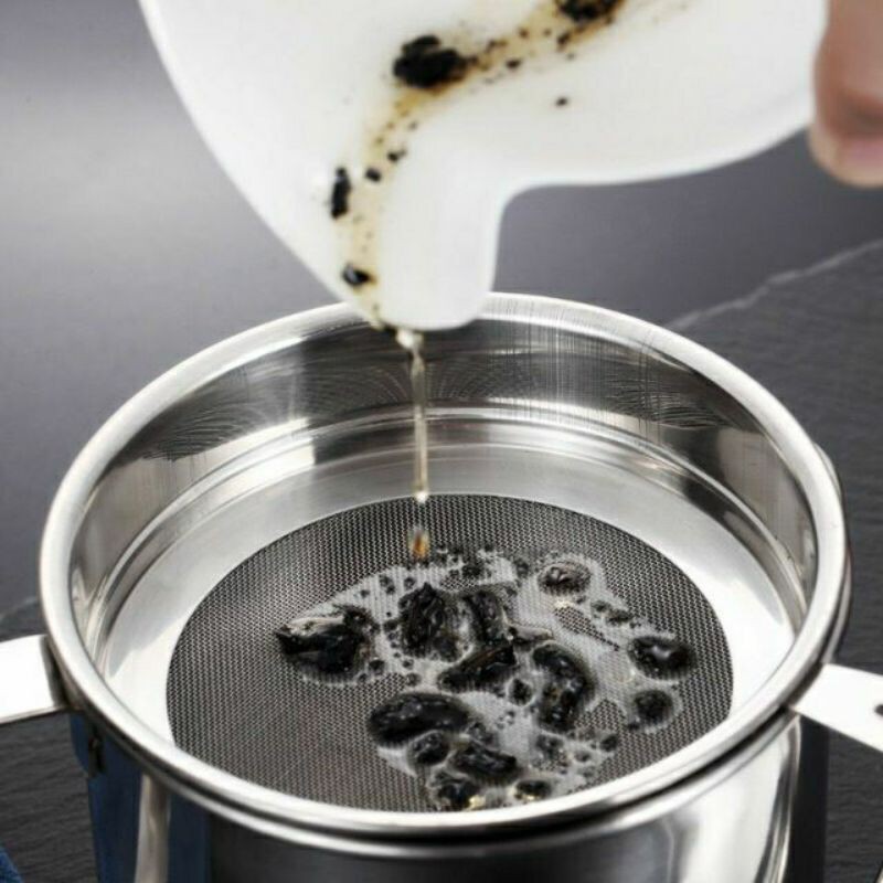 Ca lọc cặn dầu ăn inox an toàn cho người sử dụng MIN_HOUS