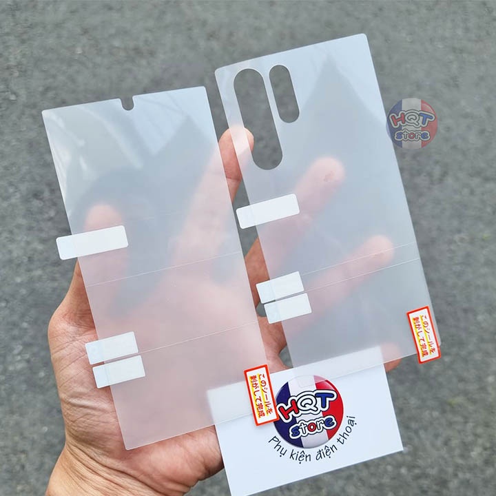 Miếng dán PPF full màn hình mặt lưng cho S22 Ultra / S22 Plus / S22 vân tay siêu nhạy