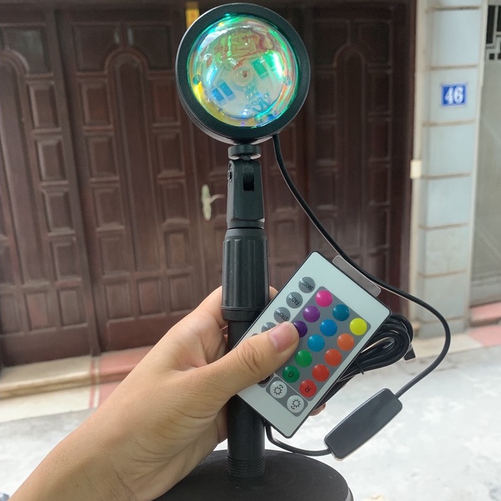 [Đèn Hoàng Hôn] Cầu vồng, hoàng hôn đỏ, 4 màu, 16 màu, 16 triệu màu nhập khẩu mới 100%