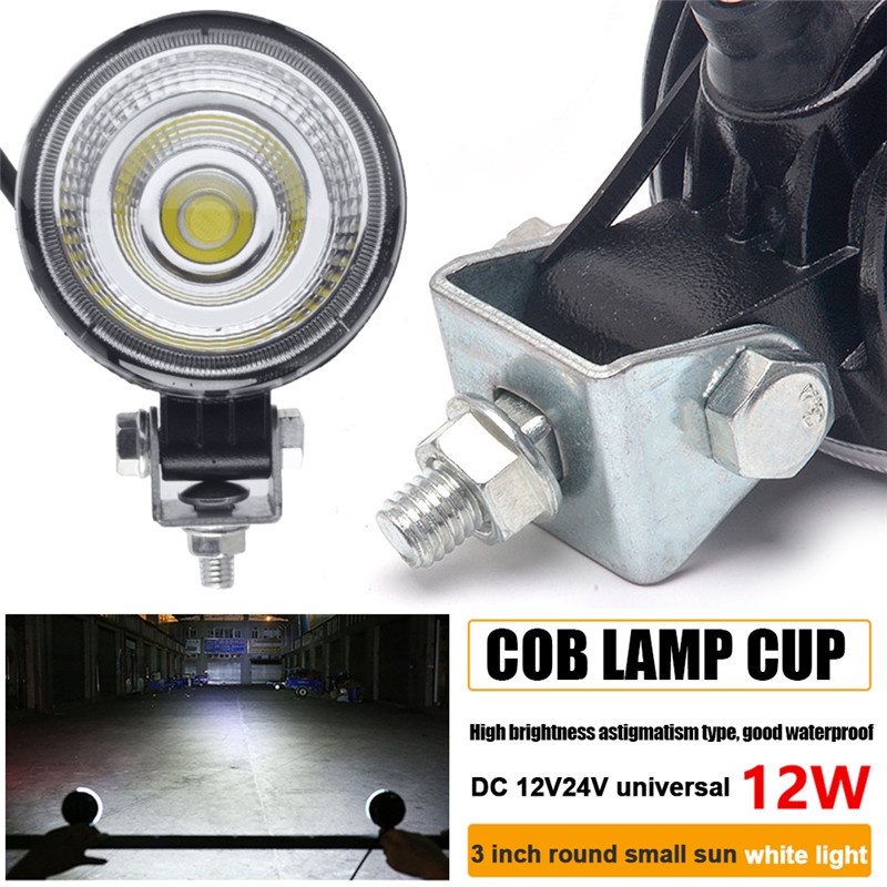 Đèn pha LED 12V-60V siêu sáng cho ô tô/ xe máy/ xe tải
