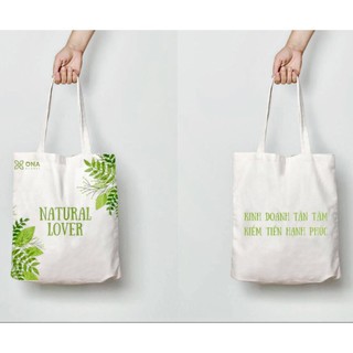 Túi vải Canvas đeo vai bảo vệ môi trường - COCAYHOALA