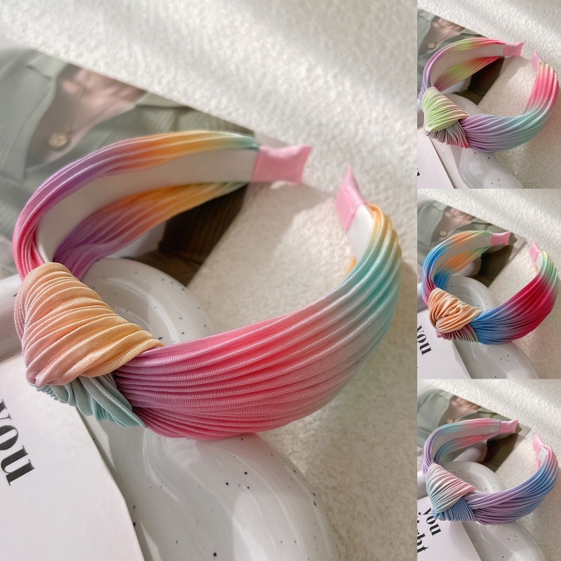 Flgo Băng Đô Cài Tóc Rửa Mặt Màu Nhuộm Phong Cách Nhẹ Nhàng Thanh Lịch Dành Cho Nữ