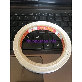Băng dính 2 mặt 1 cm.