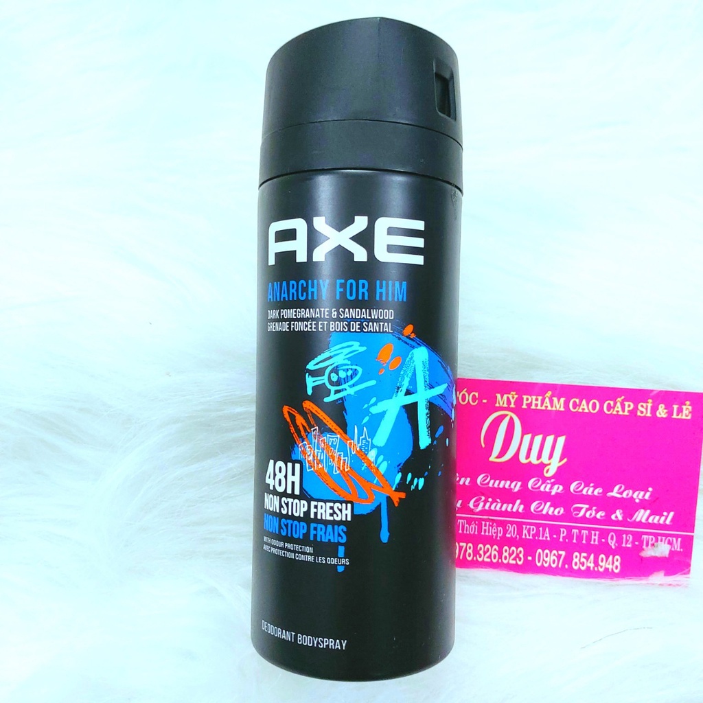 Xit Khử Mùi Toàn Thân Nam AXE -  ADIDAS 150ml - Mang Lại Hương Thơm Nam Tính Quyến Rũ.