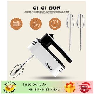 GiGiBomstore Máy đánh trứng cầm tay Máy đánh trứng điện gia dụng nướng máy trộn kem đánh bông nhỏ và máy làm mì