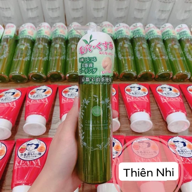 TẨY TẾ BÀO CHẾT TRÀ XANH NHẬT BẢN GREEN TEA CLEAR PEELING