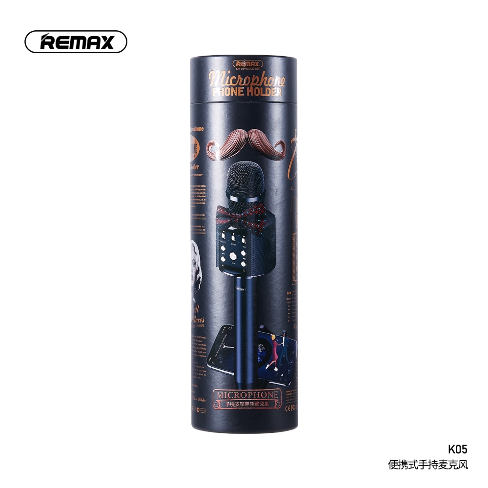 Micro cầm tay Remax K05 thông minh kết nối Bluetooth chất lượng cao