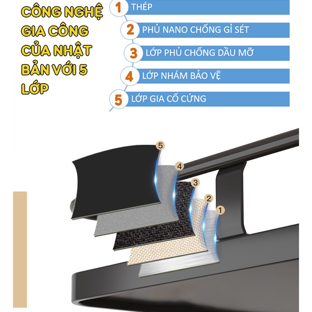 KỆ TRÒN ĐA NĂNG ĐỂ HOA QUẢ TRONG NHÀ BẾP NHẬT BẢN 360 ĐỘ 3-5 TẦNG