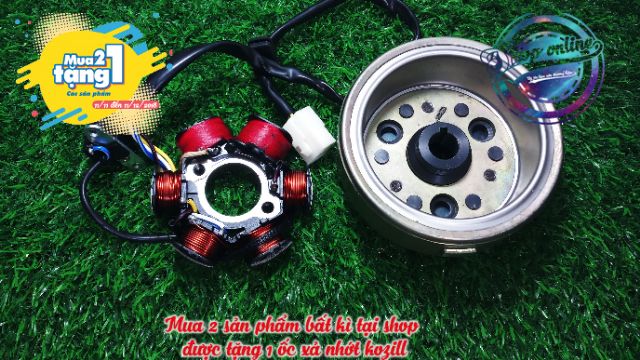 Lửa 6 Cục Và Qua Lăng Max 3 Cựa Dày Cho Dream Wave