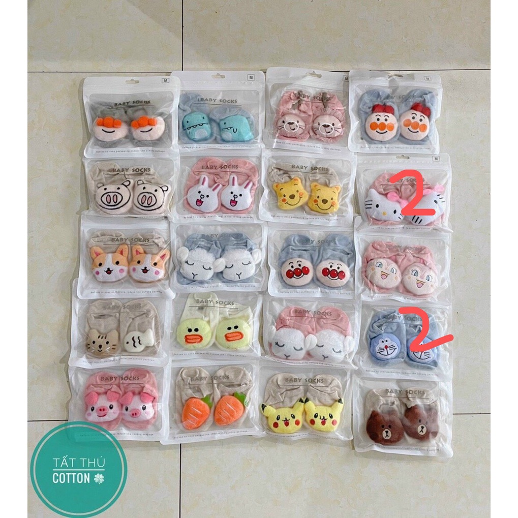 Tất hình thú, vớ hình thú cho bé sơ sinh