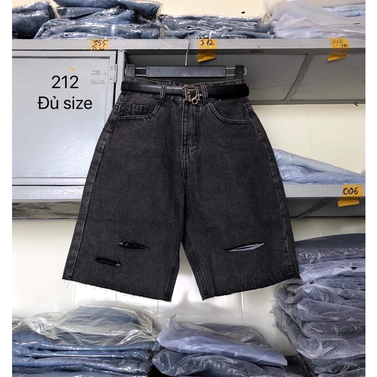  💤Quần Jeans Ngố Rách 3 Line Mới