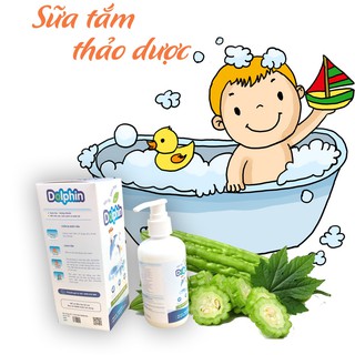 Sữa tắm thảo dược Dolphin cho bé (200ml)