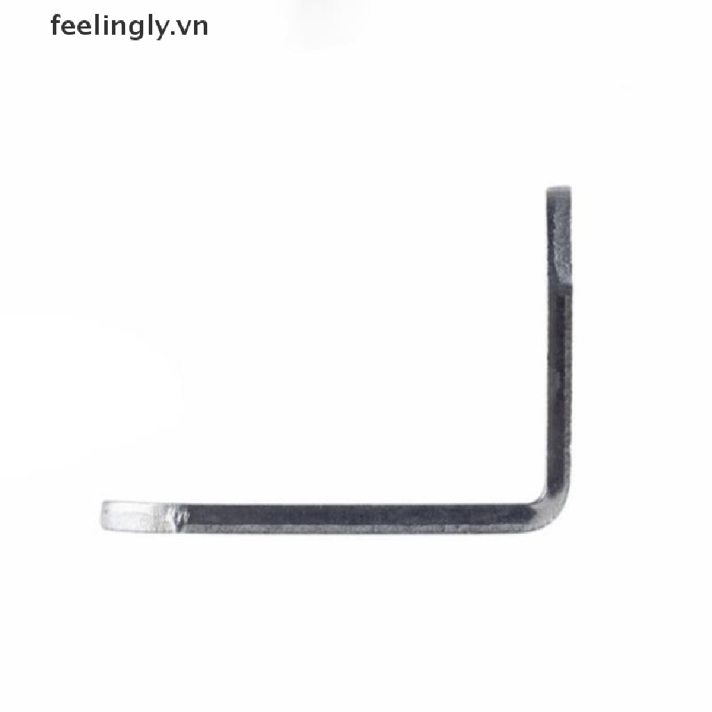 Bộ 10 Miếng Kim Loại Đen Hình Chữ L