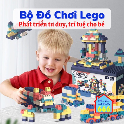 Đồ chơi Lego  Minecraft Lego lắp ráp thông minh 520 chi tiết tăng khả năng sáng tạo, phát triển tư duy cho bé
