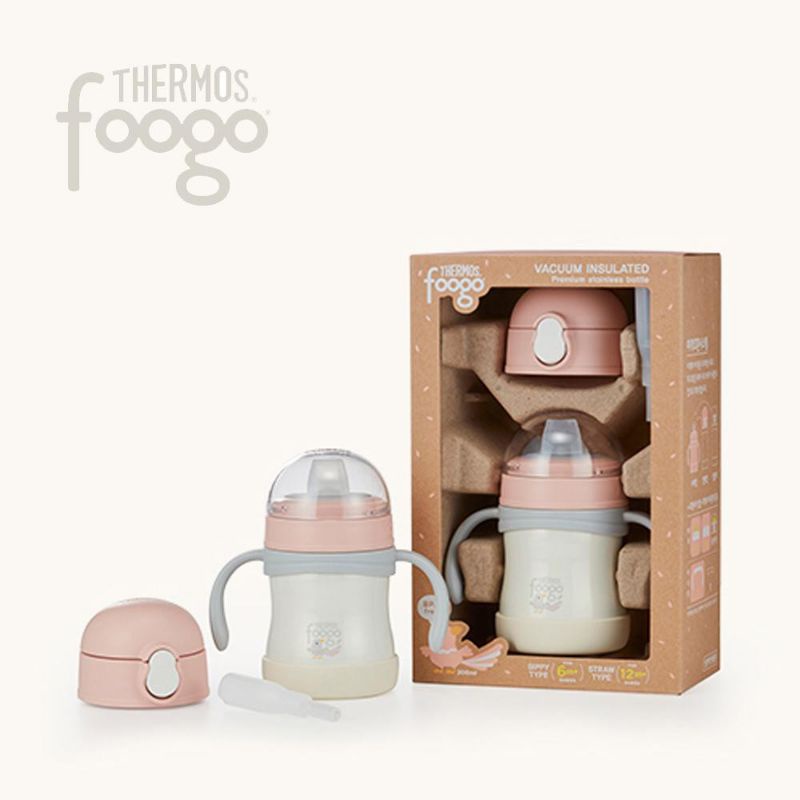 BÌNH UỐNG NƯỚC GIỮ NHIỆT THERMOS FOOGO HAI GIAI ĐOẠN