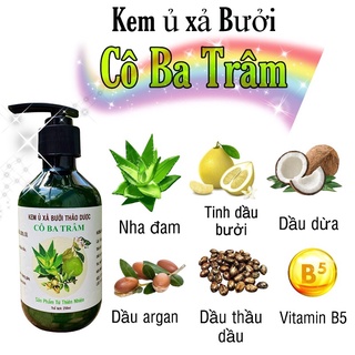 Kem xả ủ thảo dược thiên nhiên cho tóc mềm mượt chắc khoẻ