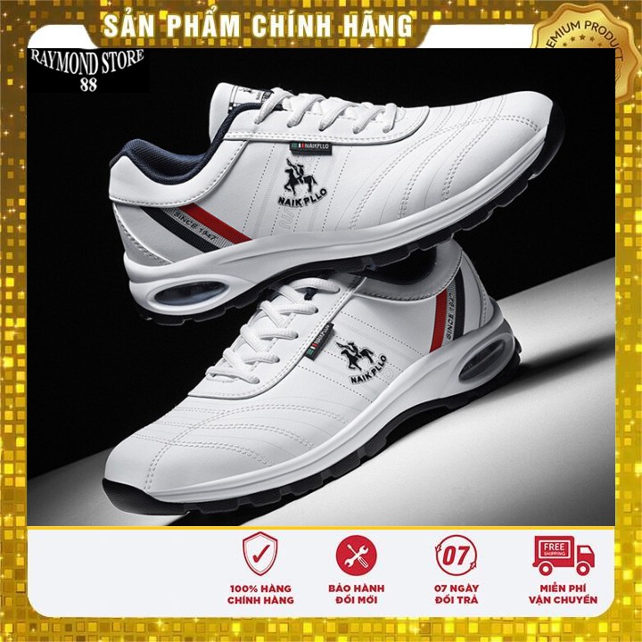 [Free Ship] GIÀY THỂ THAO NAM CỔ THẤP TĂNG CHIỀU CAO NAIK PLLO, SIÊU ĐẸP SIÊU BỀN, SNEAKER RM-SK03