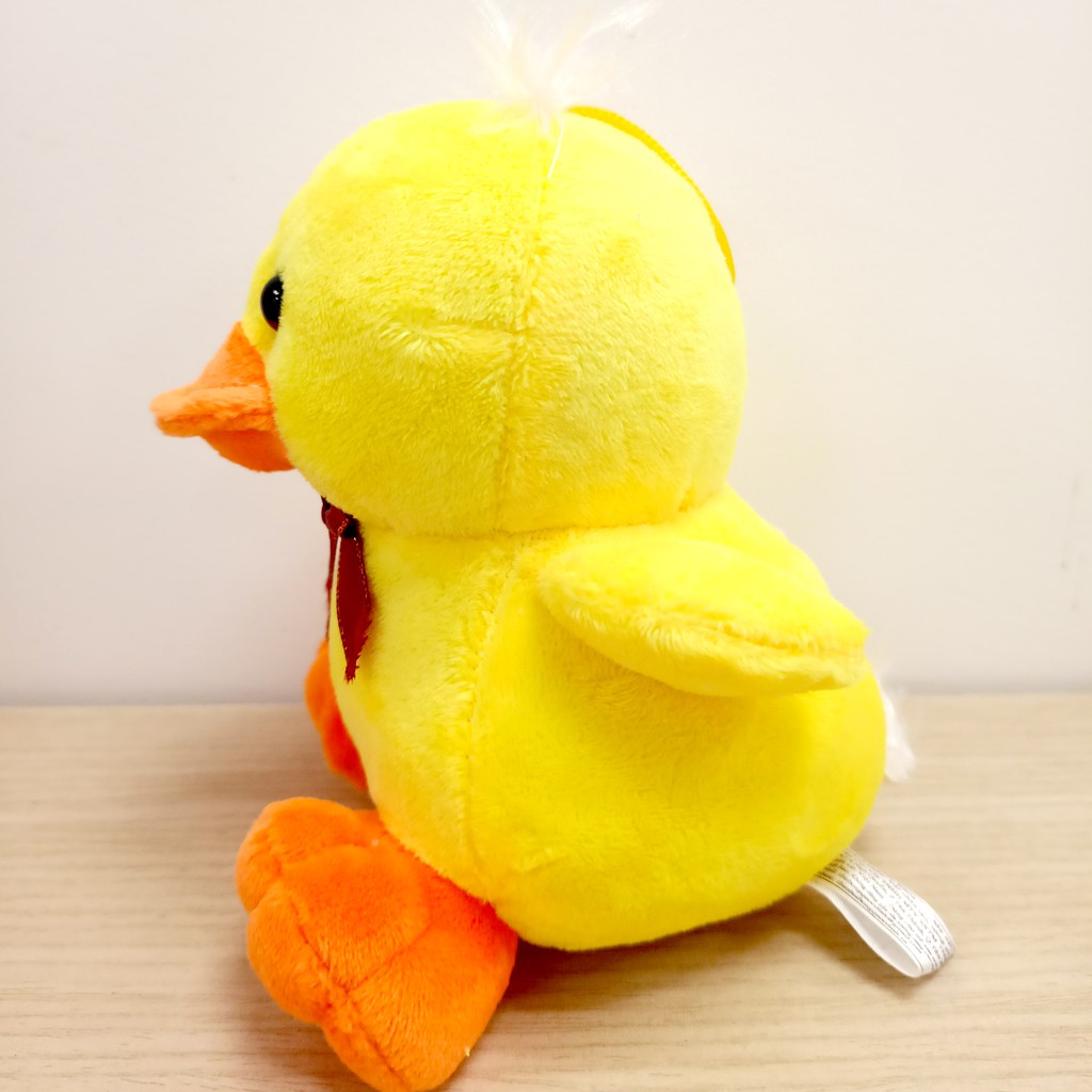 Vịt nhồi bông mini vàng