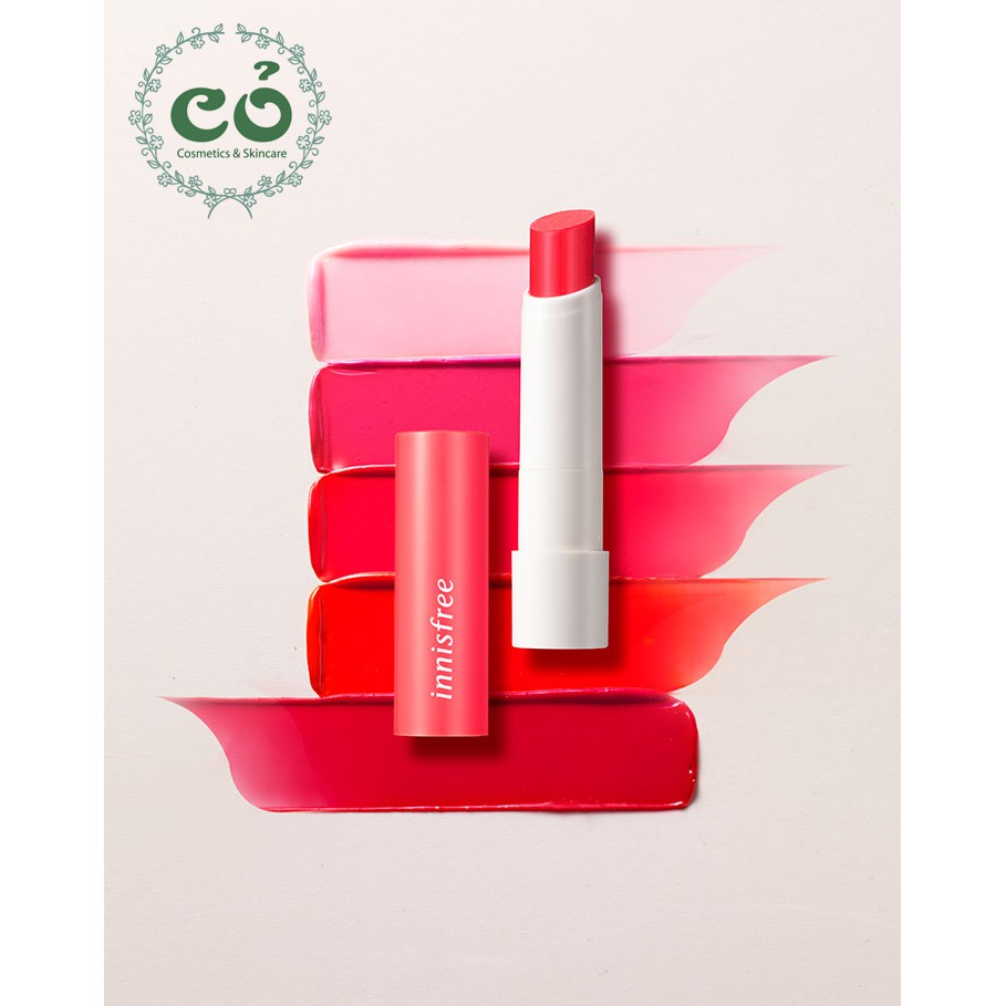 Son Dưỡng Môi Có Màu  Glow Tint Lip Balm Innisfree