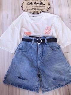��Quần Jeans Ngố Rách PT