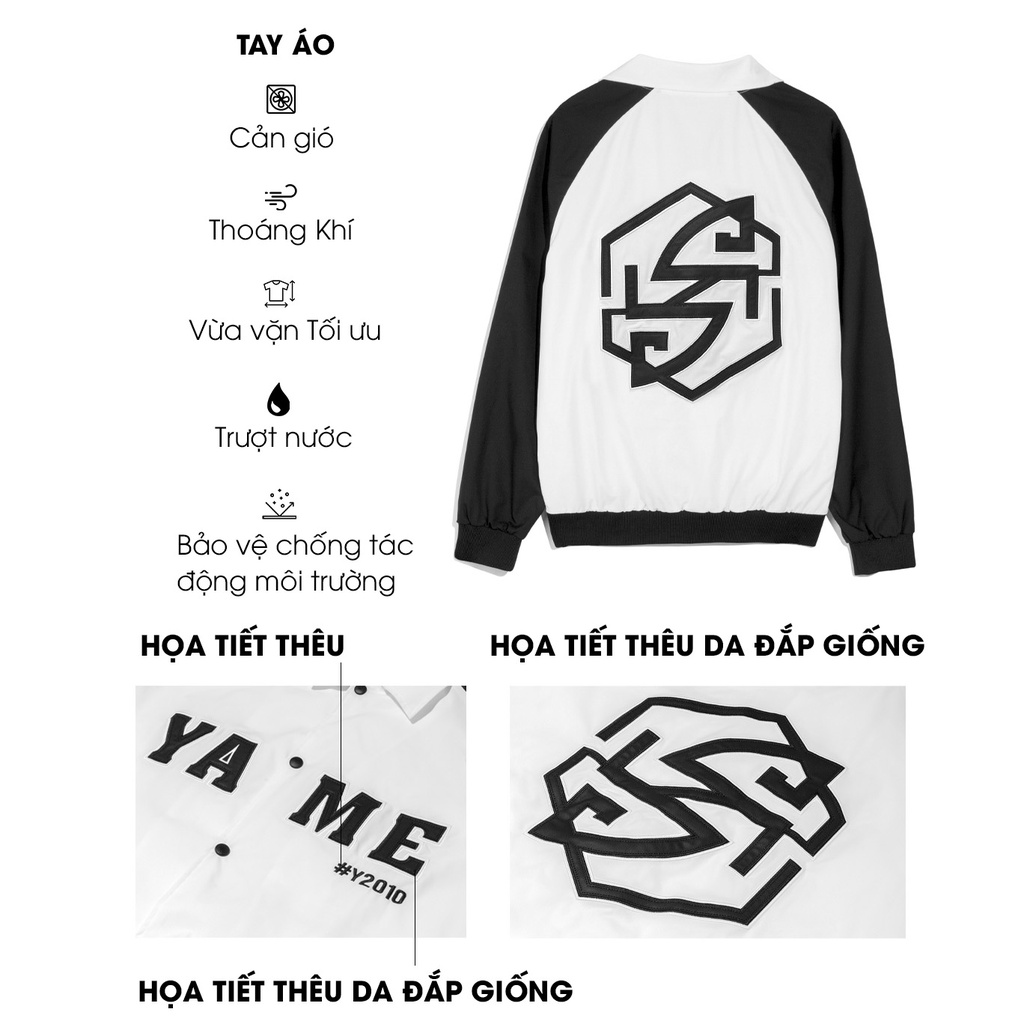 Áo Khoác Nam Nữ Varsity 12VAHDT Văn Hiến Chi Bang Thương Hiệu Y2010 Ver4 20554|YaMe|