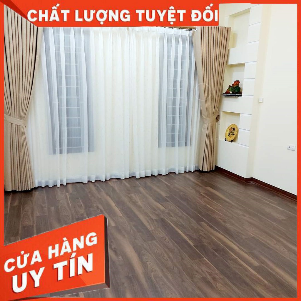 Rèm cửa sổ giá rẻ, màn cửa sổ Phương Đông, chất liệu vải dệt 3 lớp chống nắng, cản sáng