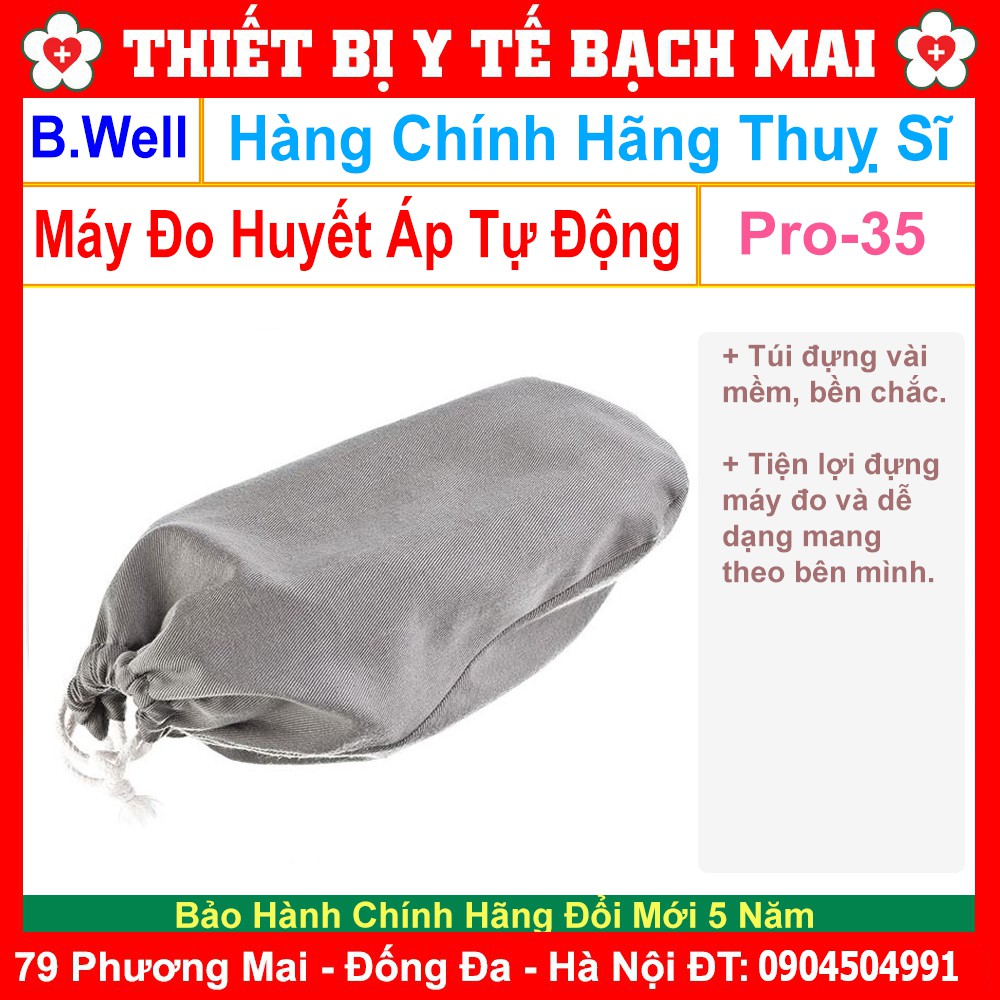 [Máy Đo Huyết Áp Chính Hãng Thuỵ Sĩ] B Well Swiss PRO-35 Bảo Hành 5 Năm